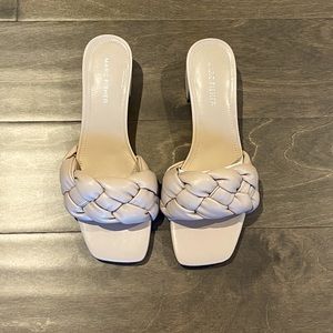 Marc Fisher Calicea Sandals, New, Light Natural, Size 7.5